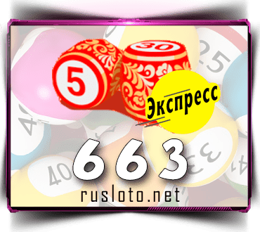 Проверить билет Лото-Экспресс 663 тираж по номеру от 04.11.2022